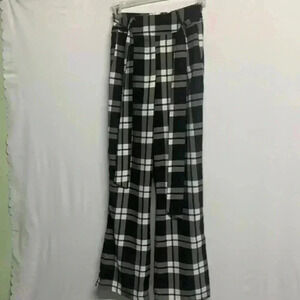 Say what? Plaid Paper Bag Waist Pants